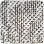 Double Face  Coarse aran look interlock