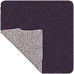 Three thread fleece (French terry)  dark blue with lurex