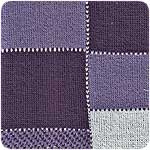 Jacquard Tricot  Patchwork